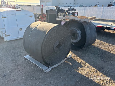 Quantity of (2) Rolls 36 in Conveyor Belting (Unused)