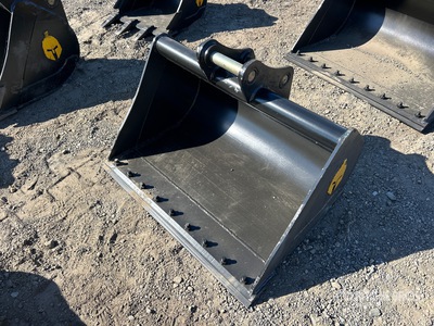 Trojan 50CL 42 in Cleanup Excavator Bucket - Fits 45mm Cat 305, 305.5 Komatsu PC45/50/55, Hyundai R55, Hitachi/Deere 50D/G, Case, New Holland, Kobelco SK50, Bobcat E50/341/337