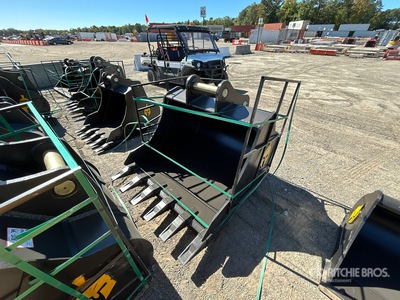 Trojan 200CL 54 in Digging Excavator Bucket - Fits 80mm Cat 320/321/323, Hyundai R210, Komatsu PC200/220, Deere 160/200/225, Kobelco SK210, Case 210/225, Doosan DX225