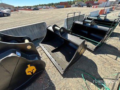 Trojan 200CL 72 in Cleanup Benna per escavatore - Fits 80mm Cat 320/321/323, Hyundai R210, Komatsu PC200/220, Deere 160/200/225, Kobelco SK210, Case 210/225, Doosan DX225
