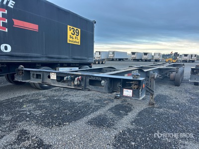 2022 Dionbilt DBN40205SR8PNT 40 ft Quad/A Przyczepa kontenerowa