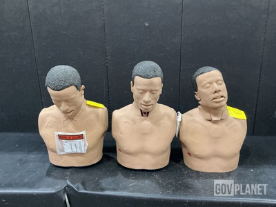 (10) Kforce Trauma F/X AirwayPlus Lifecast Classroom Breathing Simulators