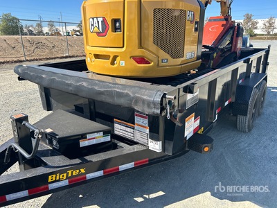 2025 Big Tex 14LP 16 ft T/A Remolque banera