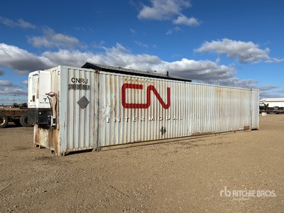 53 ft High Cube Heated Contenedor de almacenamiento