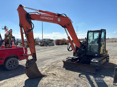 2018 Hitachi ZX85USB-5N Tracked Excavator