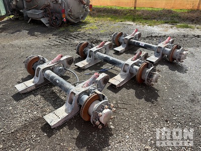Quantity of (3) SAF Holland 2100 mm x Heavy Axle W/ Disc Breaks