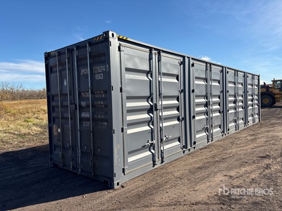 2025 40 ft High Cube Multi-Door Contenedor de almacenamiento