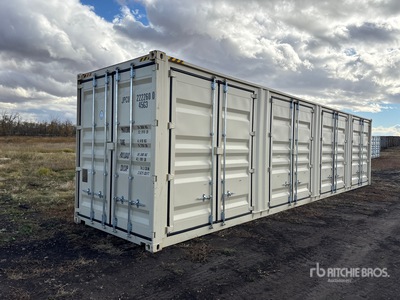 2026 40 ft High Cube Multi-Door Contenedor de almacenamiento