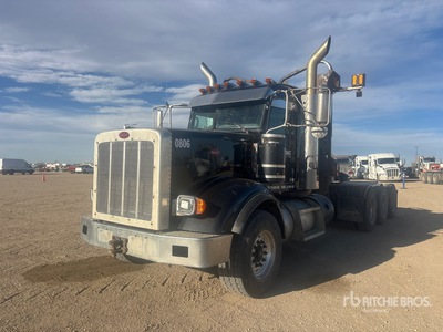 2015 Peterbilt 367 8x6 Tri/A Day Cab Truck Tractor