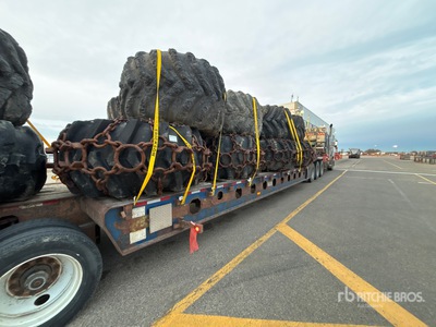 Quantity of (4) 35.5R32 Skidder Tyres