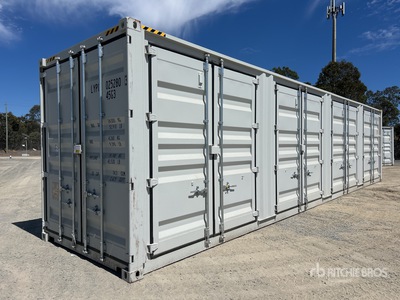40 ft High Cube Multi-Door Storage Container