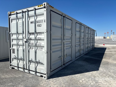 2026 40 ft High Cube Multi-Door Conteneur de stockage