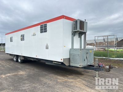 2009 Brimarco 10 m x 2.5 m Bogie/A Mobile Office