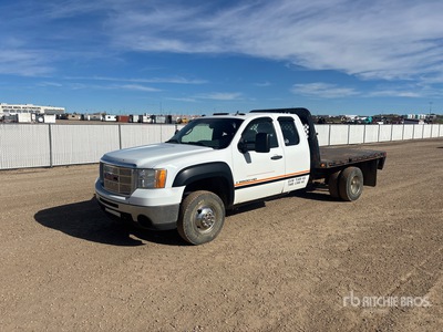 2007 GMC 3500HD 4x4 Extended Cab Pritsche-Lkw