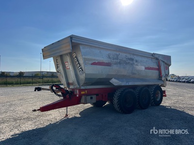 2010 Bossini RA 200/6 Tri/A End Dump Agricultural Trailer Przyczepa rolnicza Przyczepa rolnicza