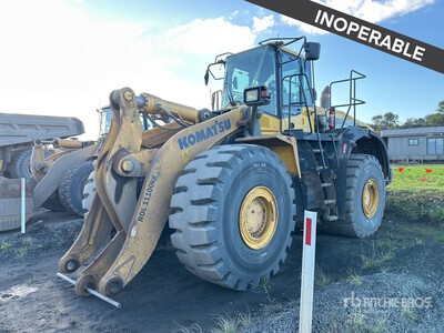 Komatsu WA500-7 Wheel Loader (Inoperable)