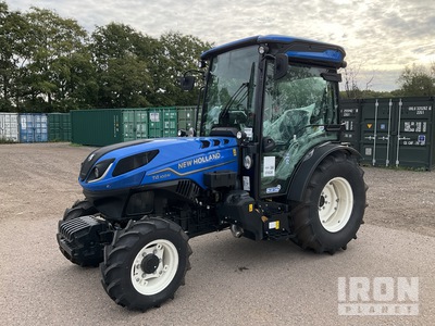 2025 New Holland T4.100N Blue Cab 4 4WD Tractor (Unused)