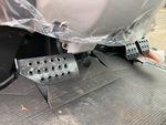 Cadre with Commande du cylindre moteur/frein