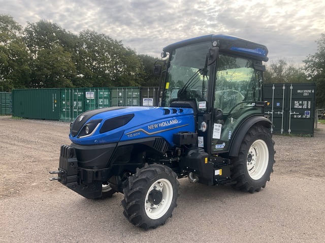 2025 New Holland T4.80N Blue Cab 4 4WD Tractor (Unused)