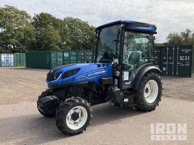 2025 New Holland T4.100N Blue Cab 4 4WD Tractor (Unused)