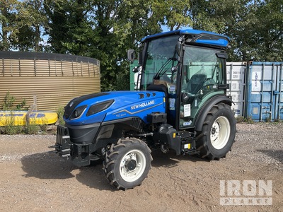 2025 New Holland T4.90N Blue Cab 4 4WD Tractor (Unused)