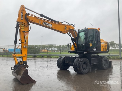 2017 JCB JS145W+ Wheel Excavator