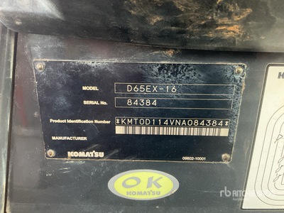 2022 Komatsu D65EX-16 Crawler Dozer