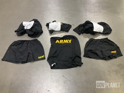 (588) Pairs of Physical Fitness Trunks & (332) Athlete's T-Shirts