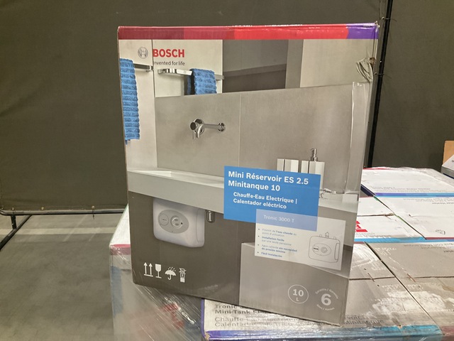 (8) Bosch ES 2.5 Electric Water Heaters
