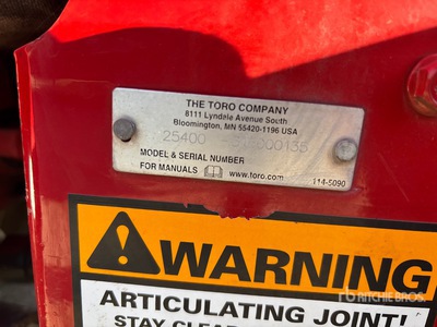 2013 Toro Sneak Peak 360 4x4 Trencher/Cable Plow