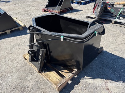 Prime 48 in Skid Steer Concrete Placement Bucket ملحقات معدة الحمل الصغيرة المجنزرة المتنوعة