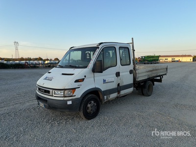 2002 Iveco Daily 35C11 Crew Cab Flatbed Truck