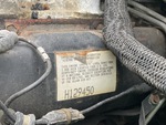 Engine with Emission Certification Label
