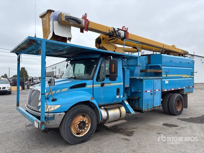 2008 Terex Telelect 55 ft on 2008 International 4300 4x2 Piattaforma Autocarrata