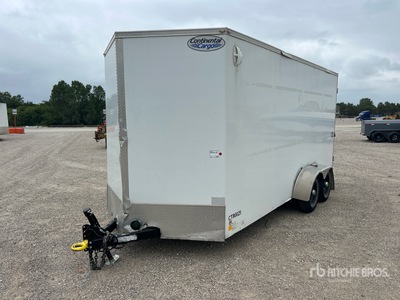2022 Continental Cargo TXVA716TA3 18 ft T/A Enclosed Trailer