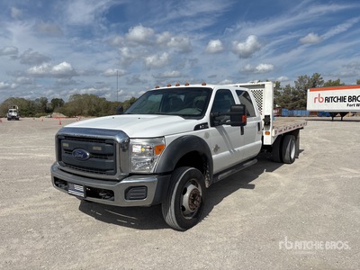 2016 Ford F-550 4x4 Flatbed Truck