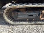 Undercarriage with Left Track Tensioner