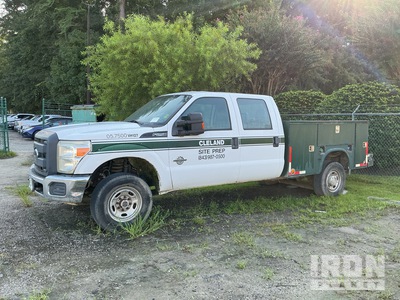 2013 Ford F250XL Super duty 4x4 Crew Cab Camion de servicios