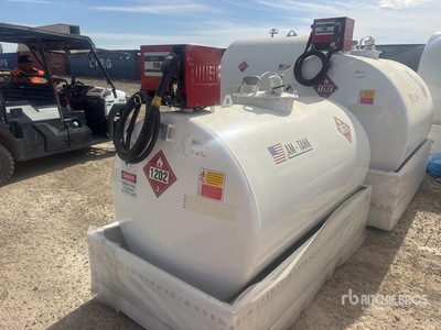 2026 AM Tank 500 Diesel 490 gal Skid Mounted Diesel 555 gal Skid mounted Steel Storage and Dispensing Fuel Tank (Unused)