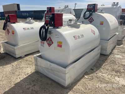 2026 AM Tank 500 Diesel 490 gal 555 gal Skid mounted Steel Storage and Dispensing Fuel Tank (Unused)