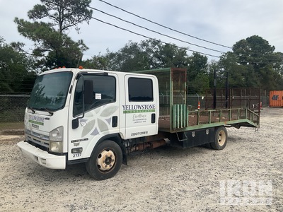 2008 Isuzu NPR 4x2 Crew Cab Landscape Truck