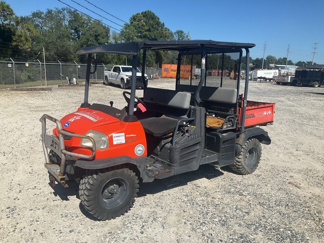 2012 Kubota RTV1140CPX 4x4 Utility Vehicle