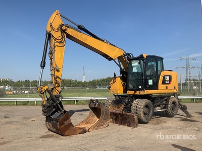 2019 Cat M314F Pelles sur Pneus