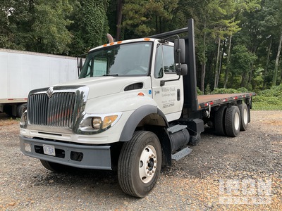 2007 International 7600 6x4 Flatbed Truck