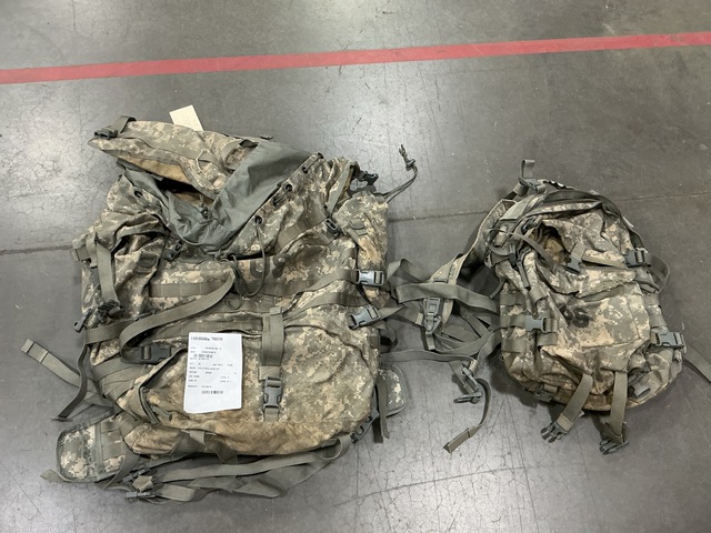 (72) Assault Packs & (30) Large Field Pack Sets (72) Assault Packs & (30) Large Field Pack Sets