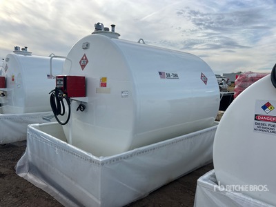 2026 AM Tank 2300N 2376 gal Skid Mounted Steel Diesel Benzinetank (Unused)