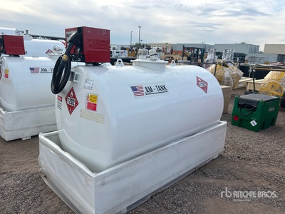 2026 AM Tank 500 555 gal Skid Mounted Steel Diesel Benzinetank (Unused)
