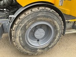 Underbody with Left Front Drive Tires