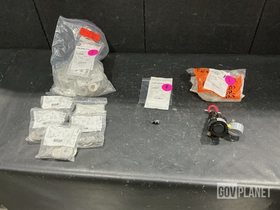 (240) Flat Washers, (1) Slide Switch, (1) Switch & Assorted Items