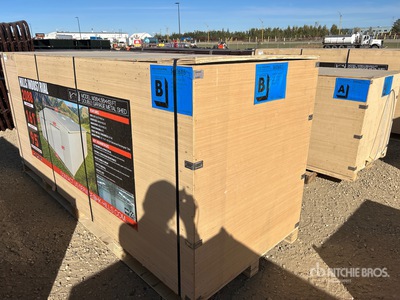 2026 HIlls Industrial 365613 x 13 ft Double Garage Metal Stalla (Unused)
